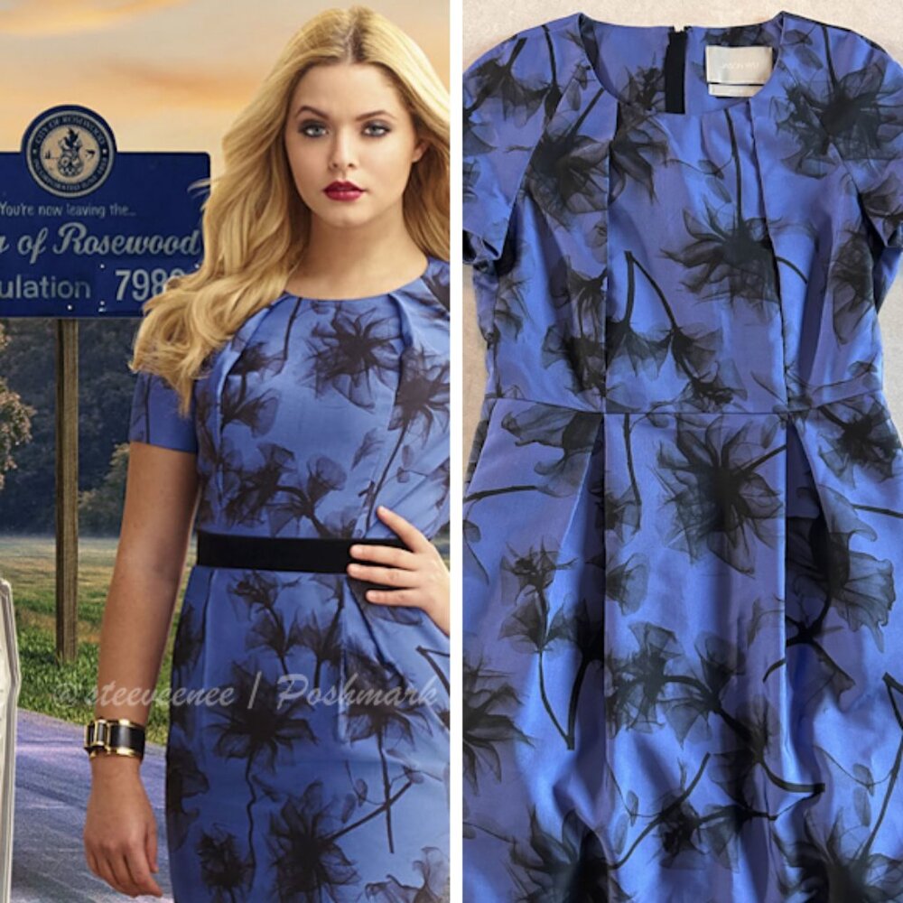 Jason Wu Resort 2011 Flower Print Faille Dress ASO Alison DiLaurentis